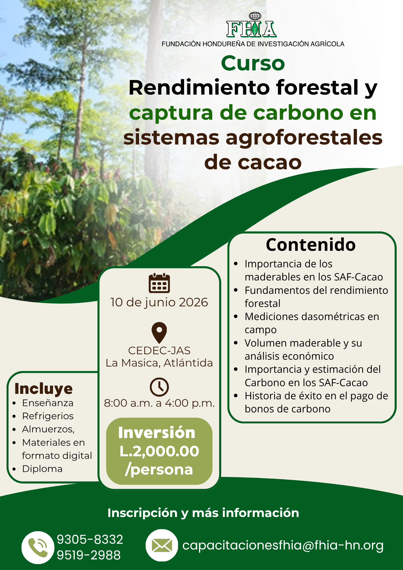 Curso Rendimiento Forestal